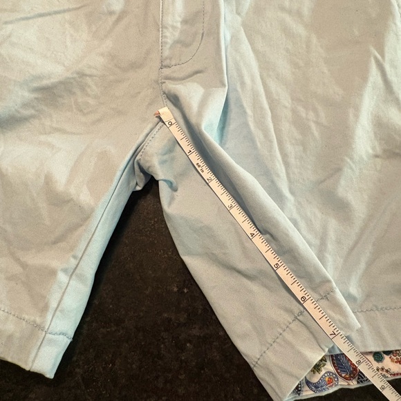 Denim & Flower Light Blue Flat Front Shorts, Size 30 - Picture 7 of 7